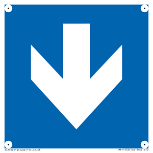 Custom Mandatory: Down arrow